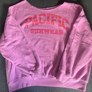 Pacsun shoulder cut crewneck